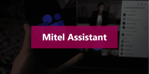 Application Mitel Assistant